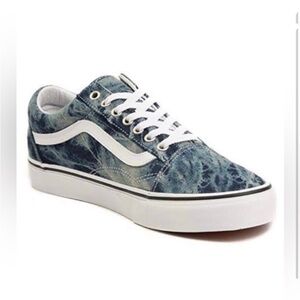 🧊 VANS “Old Skool” Acid Denim Blue Sneakers